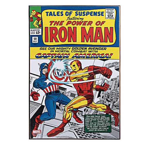 Iron Man Tales of Suspense Wood Wall Art